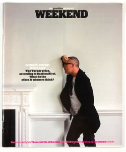 DAMIEN HIRST TURNER DAVID SCHWIMMER Guardian Weekend magazine 8 September 2007 - Picture 1 of 1