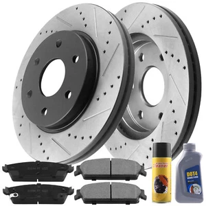 REAR Brake Rotors Pads for 07-2019 Chevy Silverado 1500 Escalade Tahoe Yukon G7 - Imagen 1 de 5