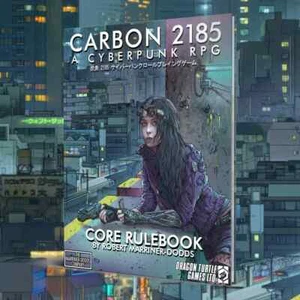 Carbon 2185 Cyberpunk Roleplaying Game Dragon Turtle Games OGL D&D 5e Indie RPG - Picture 1 of 3