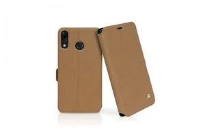 Ibroz Etui Folio Cover havane pour Asus Zenfone 5 et 5Z ZS620KL - Zdjęcie 1 z 4
