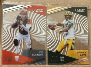 Juego completo de novato Chronicles Clear Vision 2020 (30) Burrow Love Herbert Tua + Gang - Imagen 1 de 2