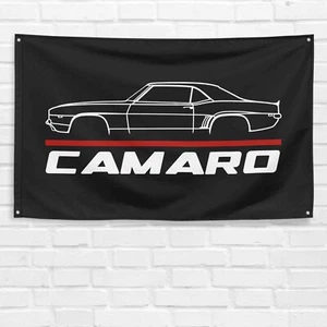 Bandera de regalo de cumpleaños para Chevrolet Camaro 1969 Car Enthusiast 3x5 ft - Imagen 1 de 1