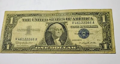 Series 1957 B Silver Certificate $1 Bill - Image 1 of 2