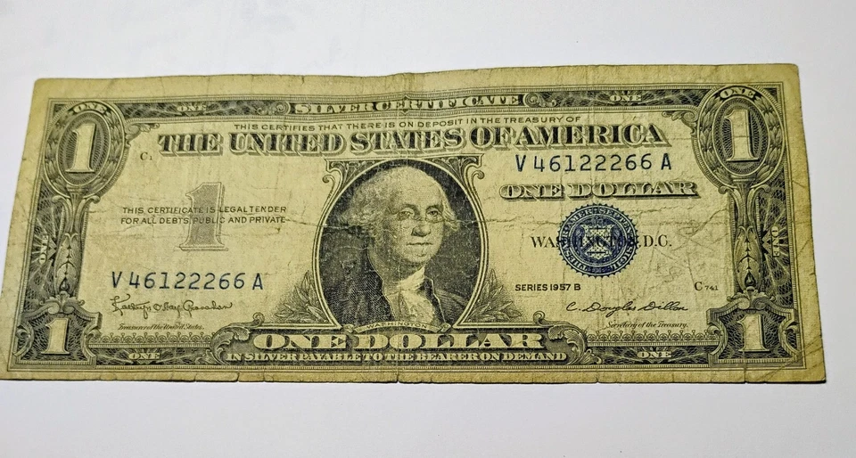 Series 1957 B Silver Certificate $1 Bill - Image 1 of 2