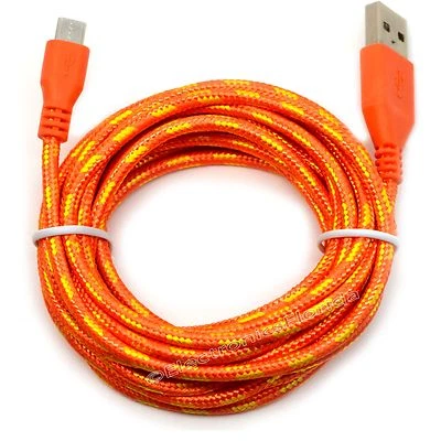 (2 pack) Micro USB 2.0 cable For Cell Phone Charging data Sync Charger Cord - Image 1 of 3