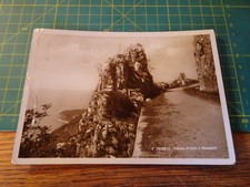158757 TRIESTE VECCHIA CARTOLINA PARTICOLARE MA CI SONO DIFETTI