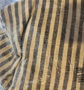 Pottery Barn PB Comfort Square Arm Dining Side Chair Slipcover Vintage Stripe - Picture 1 of 2