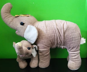 Ringling Bros Barnum & Bailey Elefant Mama & Baby Plüsch Greatest Show On Earth - Bild 1 von 7