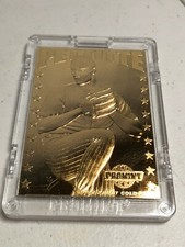 PRO MINT 22K GOLD FOIL ANDY PETTITTE BASEBALL CARD