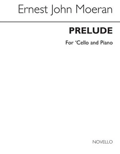 Prelude for Violoncello and Piano E.J. Moeran Cello and Piano  Book [Softcover] - Picture 1 of 1