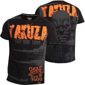 YAKUZA System Allover Regular T-Shirt TSB-26002 Schwarz T-Shirts - Picture 1 of 3