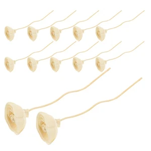  12 Pcs Aromatherapy Essential Oil Diffuser Sticks Artificial Chrysanthemum - Picture 1 of 12