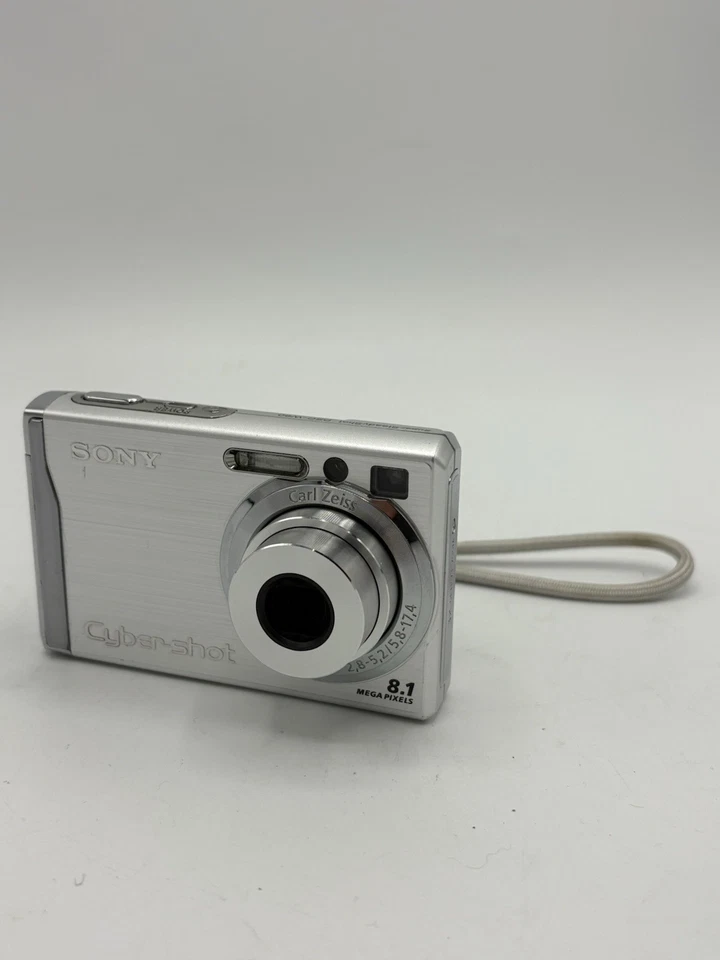 Câmera Digital Sony Cyber-shot DSC-W80 7.2 MP 3x Zoom Óptico - Testada - Imagem 1 de 4