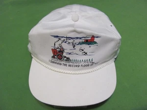I SURVIVVED THE RECORD FLOOD OF "93" Gorra/Gorra Snapback Ajustable - Imagen 1 de 4