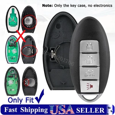 Smart Key SHELL CASE For Infiniti G25/35/37 EX35 Q40/60 2008-2013 KR55WK48903 - Image 1 of 4