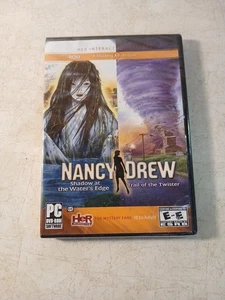 Nancy Drew PC Games~ Shadow at the Waters Edge / Trail of the Twister NEW SEALED - Imagen 1 de 6