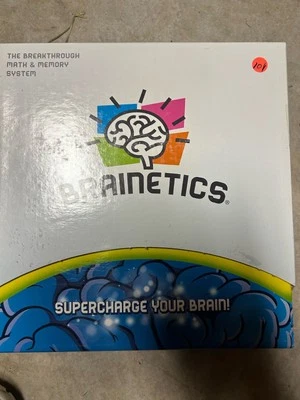 Sistema de matemática e memória BRAINETICS Mike Byster DVDs, livros, cartões flash de memória - Imagem 1 de 2