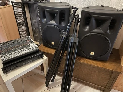 PA-Anlage Bundle mit 2 Boxen, Mischpult, Endstufe - Bild 1 von 4
