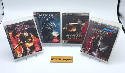 Lot 4 Ninja Gaiden Sigma 1 2 3 & Razor's Edge set PS3 PlayStaytion 3 Japan ver - Image 1 of 4