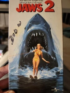 Jaws 2 1978 VHS Rare Hard To Find - Picture 1 of 2