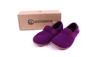 Kinder Filz Hausschuhe Giesswein Weidach veilchen lila G 26 Stoff Pantoffeln - Bild 1 von 6