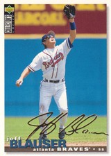 1995 Collector's Choice Baseball Gold Signature #168 Jeff Blauser