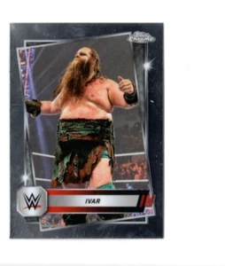 2 count lot 2025 Topps Chrome WWE Ivar Cards #77 WWE RAW LOT - Picture 1 of 1