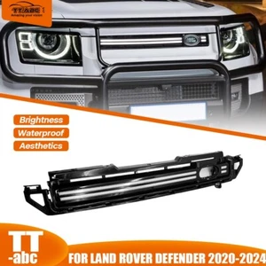 LED DRL Front Grille Lamp Daytime Running Light For 20-24 LR Defender 90 110 130 - Picture 1 of 17