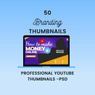 50 Professional Youtube Thumbnails Templates Simple Editable Photoshop Files