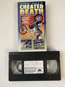 1998 Release And They Cheated Death MOTOCROSS VHS Tape Very Rare Vintage - Picture 1 of 8