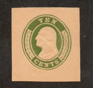 Sc# U18 Mint Cut Square - diag laid paper 35 x 38 mm / Lot 0325161 - Picture 1 of 1
