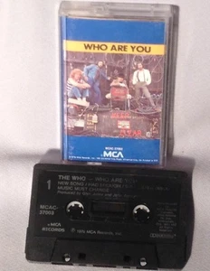 TAPE THE WHO Who Are You CANADA - Picture 1 of 2