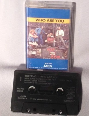 TAPE THE WHO Who Are You CANADA - Image 1 of 2