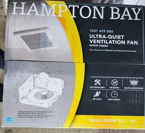 NEW Hampton Bay Ultra Quiet Ventilation Fan - Picture 1 of 3