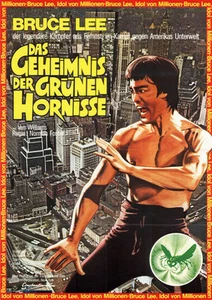 Das Geheimnis der grünen Hornisse ORIGINAL A1 Kinoplakat Bruce Lee /Van Williams - Bild 1 von 1