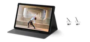 OEM Samsung Book Cover/Stand Case for Galaxy Tab A8 10.5" Tablet, Gray New - Picture 1 of 5