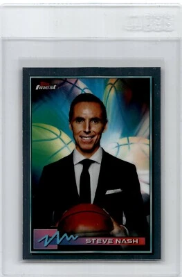2021 Topps Finest Basketball  Steve Nash - Image 1 of 2