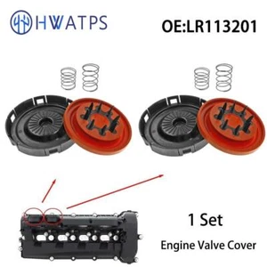 Kit de membrana de cubierta de válvula PCV LR041443 de 2 piezas para Land Rover Jaguar LR113201 - Imagen 1 de 6