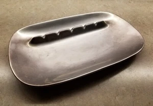 Wilton Armetale Metal - Pewter Like - Ashtray - approx 10.5 x 6.5" Made in USA - Picture 1 of 5