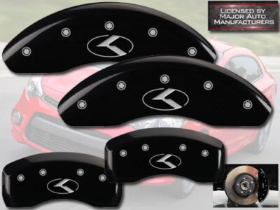 Cubierta de pinza de disco de freno MGP negra delantera + trasera Cadenza 2014-2019 "K" electrónica Foto 1 de 4