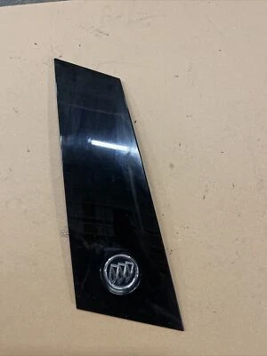 13-17 BUICK ENCLAVE OEM CROMO NEGRO CONDUCTOR TRASERO IZQUIERDO MOLDURA VENTANA IZQUIERDA MOLDURA Foto 1 de 4