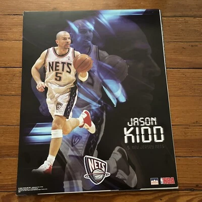 Jason Kidd Nets Original Starline Poster 16 x 20 - Image 1 of 2