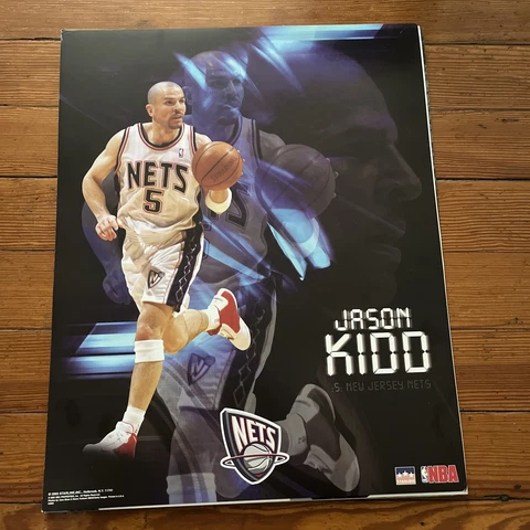Jason Kidd Nets Original Starline Poster 16 x 20 Cover