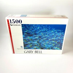 Ricordi Arte Tropical Fish Gary Bell 1500 Piece Jigsaw Puzzle Sealed Box - Picture 1 of 3
