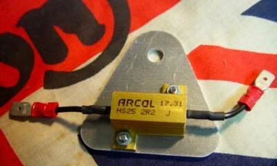 Norton Commando 1970-77, resistencia de lastre y disipador térmico mejorados, reemplaza 47225A  Foto 1 de 3