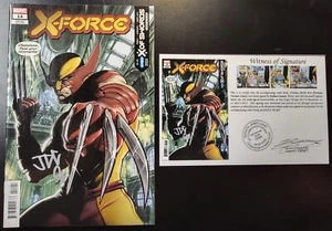 X-Force (2020) #14 Ferreyra Variant SIGNED by Joshua Cassara with Notarized WOS - Bild 1 von 6