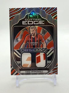 (# /149) 2021-22 Panini Obsidian THEO HERNANDEZ CUTTING EDGE DUAL RELIC ETCH - Picture 1 of 3