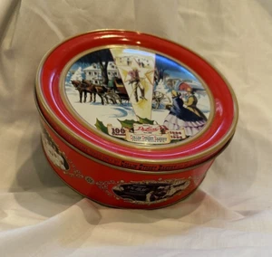 1896-1996 geprägte DeLuxe 7" Obstkuchen Dose Collin Street Bakery Corsicana, TX - Bild 1 von 9