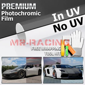 Paint Protection PPF UV Clear To Smoke Black Headlight Taillight Fog Tint Film - Picture 1 of 10