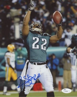 Фотография Дуче Стейли с автографом Philadelphia Eagles 8x10 сертификат подлинности JSA  - Изображение 1 из 4